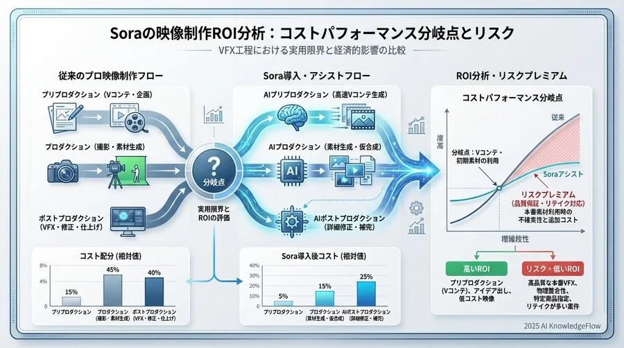 ROI分析：VFX工程におけるコストパフォーマンス分岐点 - Section Image 3