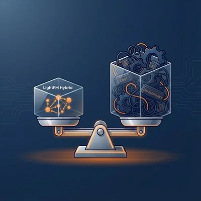 LightFM導入の前に知るべき「運用コストの罠」とハイブリッド型の真実