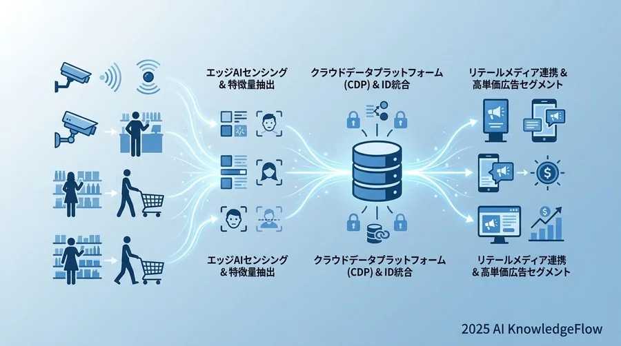 全体像の可視化：店舗センシングから広告配信までのデータパイプライン - Section Image