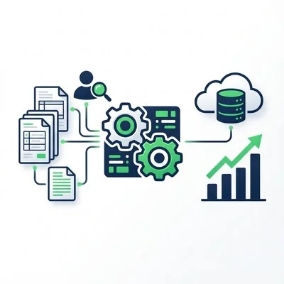 紙帳票入力の自動化は「つなぐだけ」で完了する：AI OCR×Zapier導入で確実に成果を出すプロセス設計論