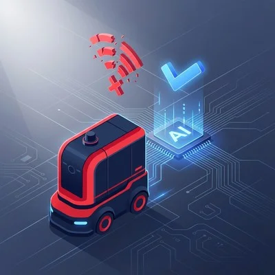 配送ロボットの実用化を阻む「通信の壁」を突破せよ。導入前に確認すべきAIエッジ必須要件チェックリスト