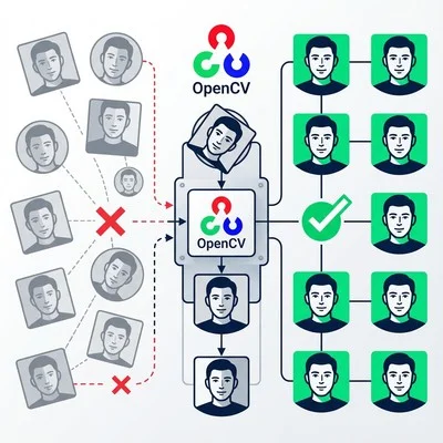顔認識AIの精度は「前処理」で9割決まる：OpenCVで実装する正規化・アライメントの鉄則5選