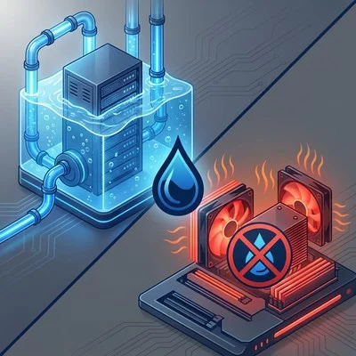 「水は危険」は誤解？生成AIインフラで液冷サーバー導入を成功させる5つの物理的真実