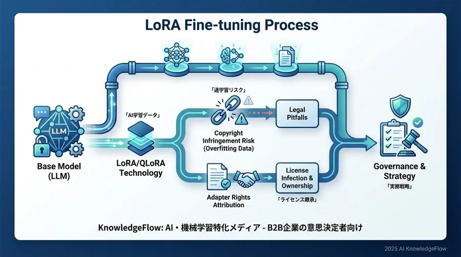 4. 外部委託開発における「LoRAアダプタ」の権利帰属戦略 - Section Image