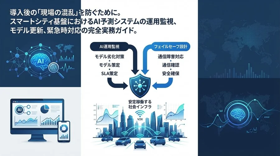 V2X導入後の「現場崩壊」を防ぐAI運用監視とフェイルセーフ設計の実務