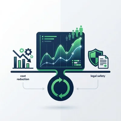 コスト削減と法的安全を両立。AI受電予測で過剰配置を解消し労務リスクを断つWFM実践論