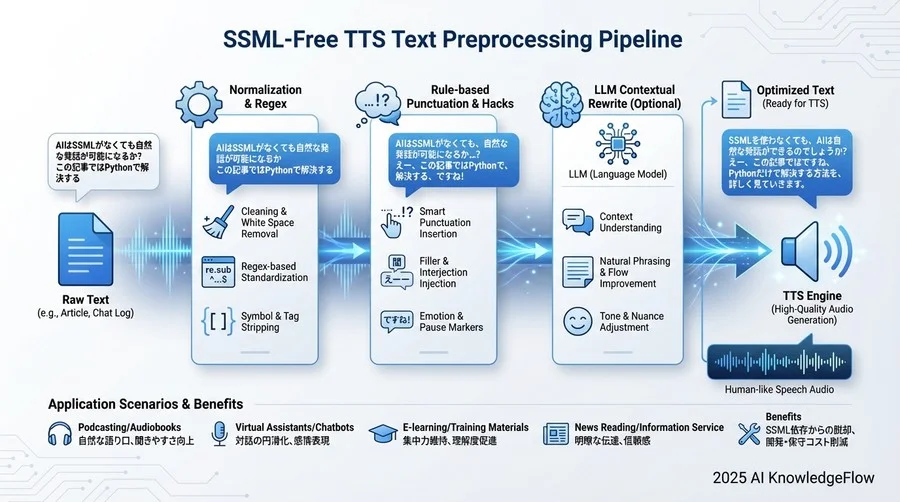 Level 3: LLMと連携した「読み上げ専用リライト」パイプライン - Section Image 3