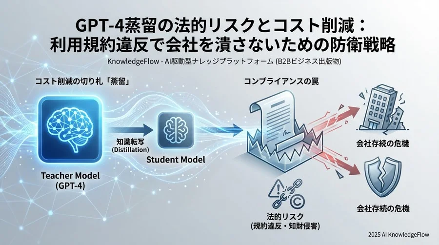 コスト削減の切り札「蒸留」に潜むコンプライアンスの罠 - Section Image