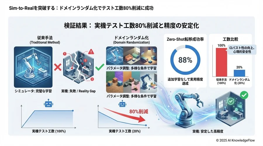 4. 検証結果：実機テスト工数80%削減と精度の安定化 - Section Image 3