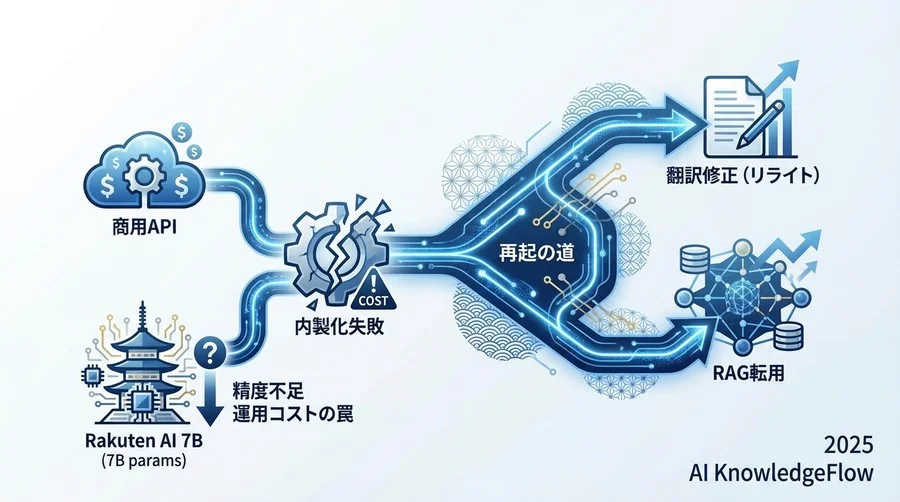 事例概要：APIコスト削減を狙った「性急な内製化」の末路 - Section Image