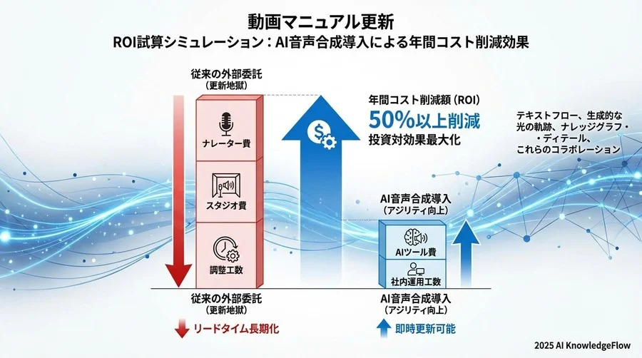 ROI試算シミュレーション：年間コスト削減額の算出ロジック - Section Image 3