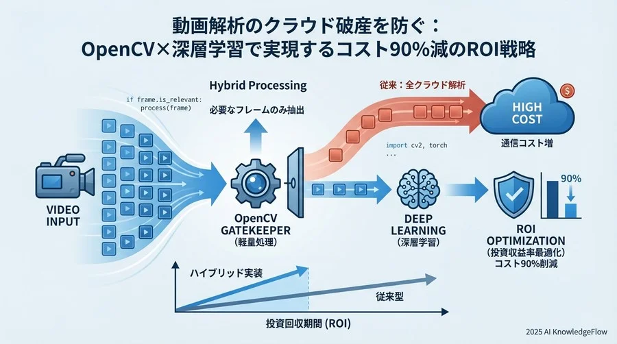 OpenCV×深層学習による「ハイブリッド処理」のROI優位性 - Section Image