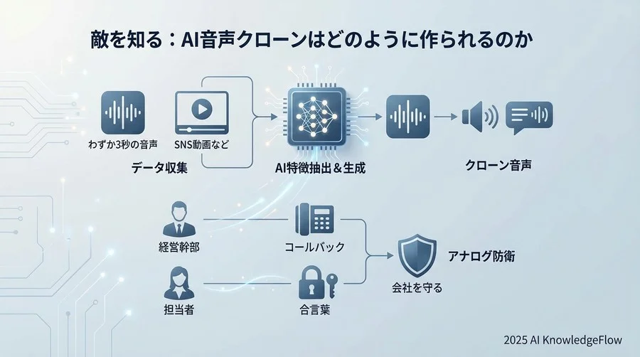 敵を知る：AI音声クローンはどのように作られるのか - Section Image