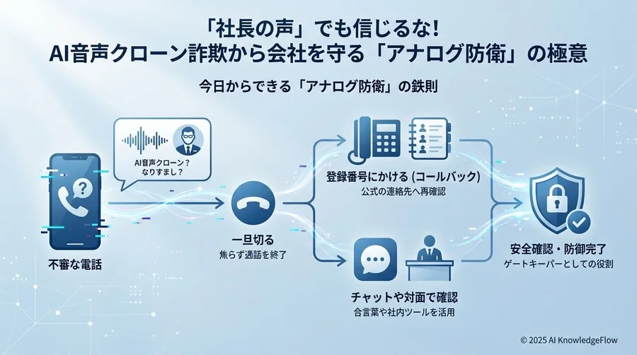 今日からできる「アナログ防衛」の鉄則 - Section Image