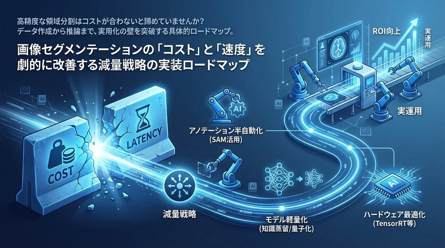 画像セグメンテーションの「コスト」と「速度」を劇的に改善する減量戦略の実装ロードマップ