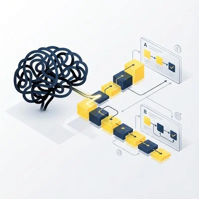AIの回答精度は「思考の可視化」で管理する：CoTプロンプトのステップ数最適化とA/Bテスト検証術