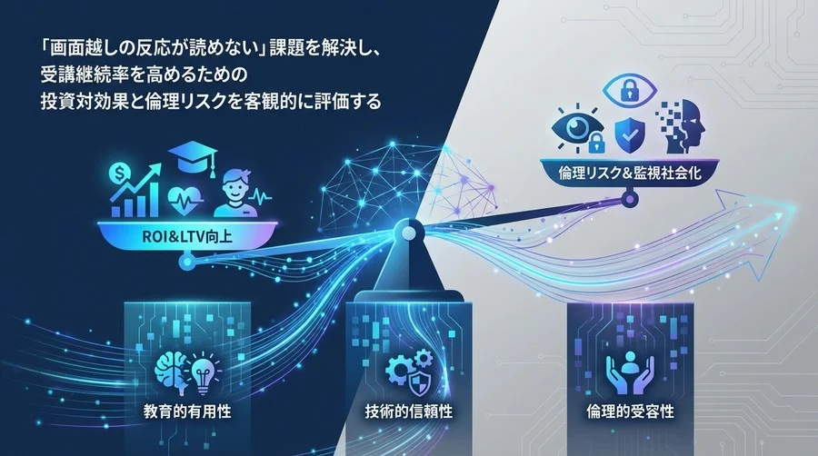 教育現場のAI感情解析導入：投資対効果と倫理リスクを天秤にかける経営判断ガイド
