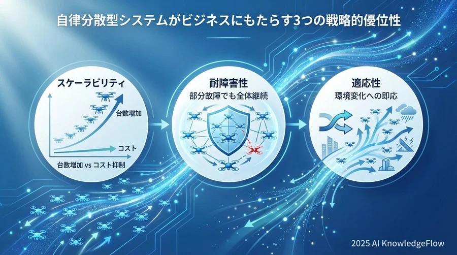 自律分散型システムがビジネスにもたらす3つの戦略的優位性 - Section Image