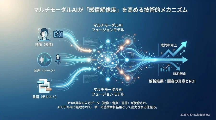 マルチモーダルAIが「感情解像度」を高める技術的メカニズム - Section Image
