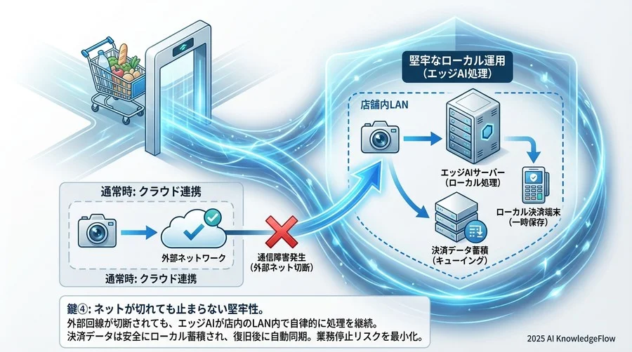 鍵④：ネットが切れても止まらない堅牢性 - Section Image 3