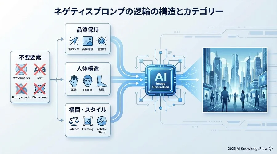 2. ネガティブプロンプトの論理構造とカテゴリー - Section Image