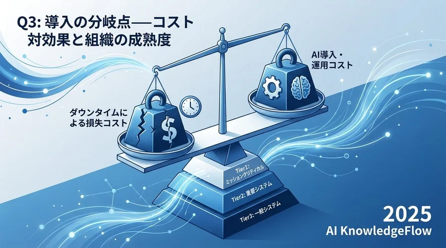 Q3: 導入の分岐点──コスト対効果と組織の成熟度 - Section Image