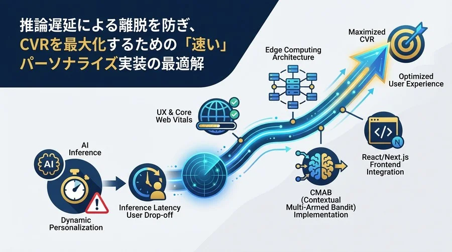 推論レイテンシとCVR最大化のための高速パーソナライズ戦略