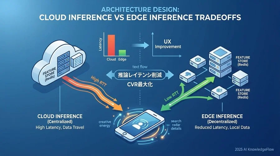 アーキテクチャ設計：クラウド推論 vs エッジ推論のトレードオフ - Section Image
