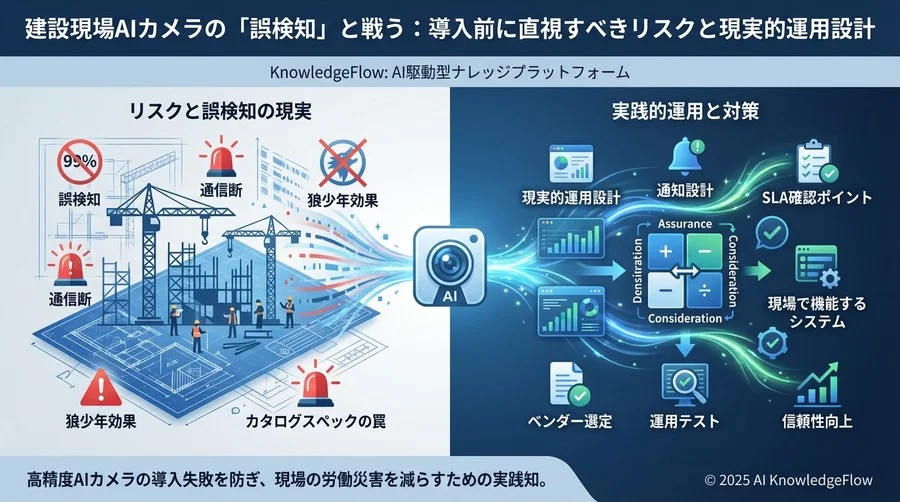 なぜ建設現場のAI導入は「誤検知」で失敗するのか - Section Image