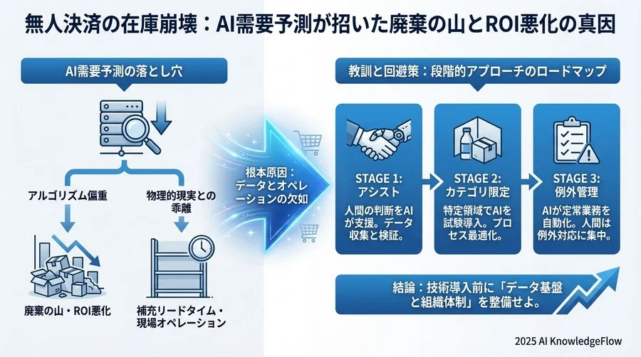 教訓と回避策：技術導入の前に整備すべき「データとオペレーション」 - Section Image 3