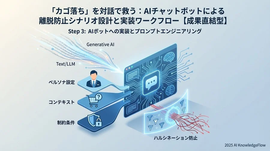 Step 3: AIボットへの実装とプロンプトエンジニアリング - Section Image