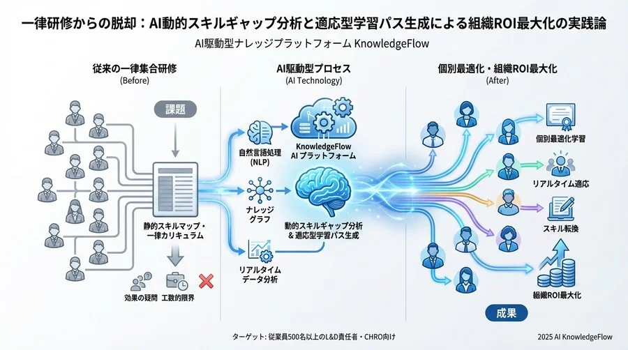 実践手法③：最短距離で成長するための「適応型学習パス」自動生成 - Section Image 3