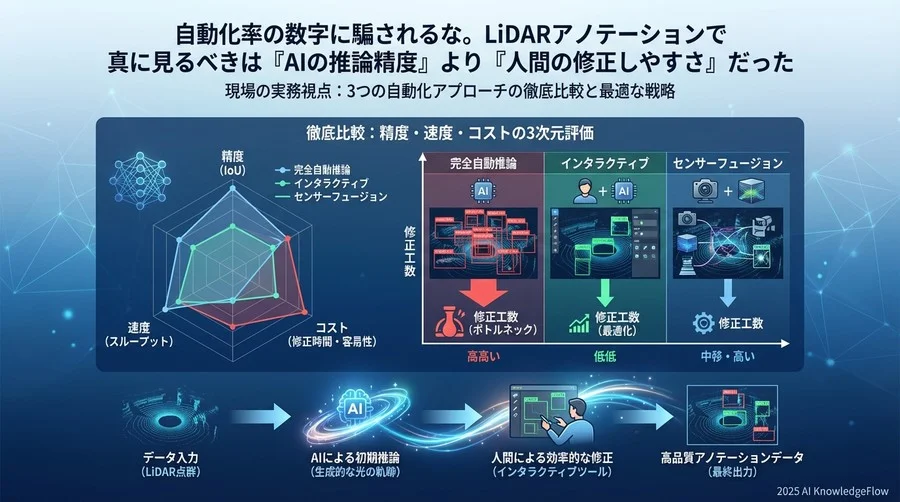 徹底比較：精度・速度・コストの3次元評価 - Section Image