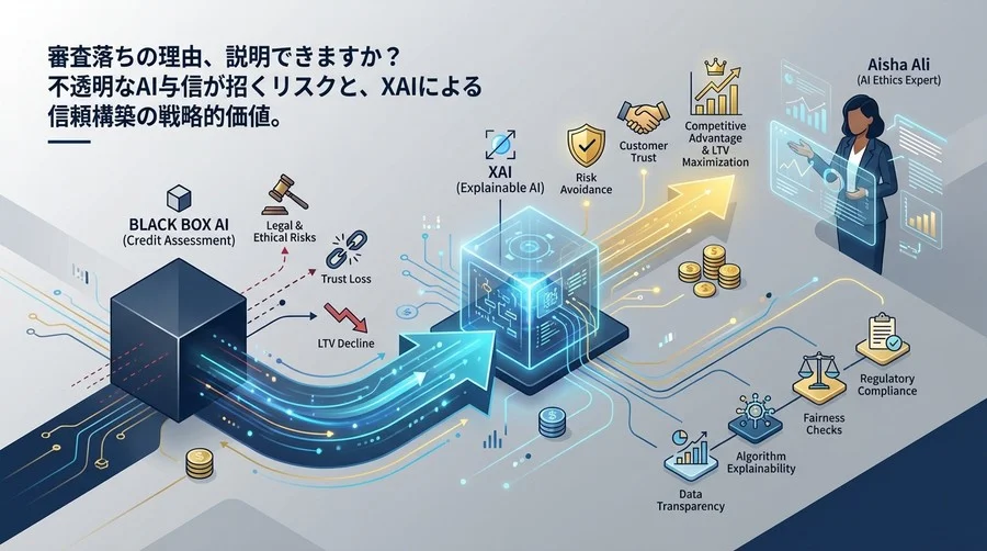 BNPLの持続可能性を左右する「説明責任」：XAIによる透明性がもたらす競争優位とリスク回避戦略