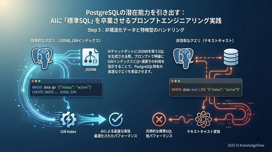Step 3：非構造化データと特殊型のハンドリング - Section Image