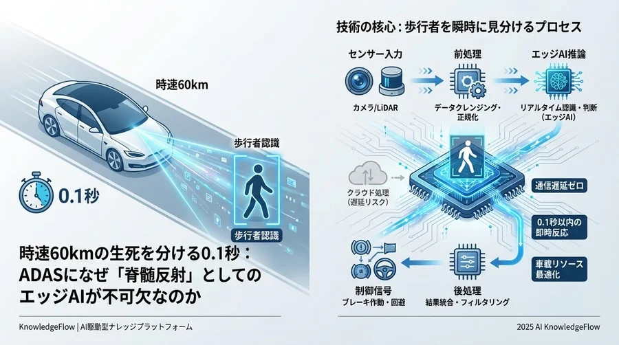 技術の核心：歩行者を瞬時に見分けるプロセス - Section Image
