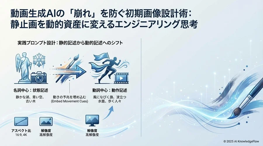 実践プロンプト設計：静的記述から動的記述へのシフト - Section Image
