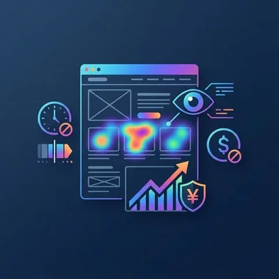 公開前のLP品質保証：AIヒートマップによる「負けない」クリエイティブ選定とROI最大化の財務モデル