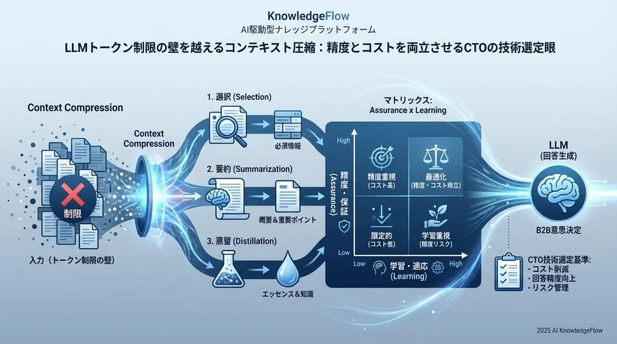 戦略的課題：なぜ「コンテキスト圧縮」がLLM活用の生命線なのか - Section Image
