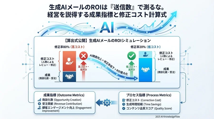 【算出式公開】生成AIメールのROIシミュレーション - Section Image 3
