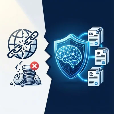 翻訳ツール依存は危険！AIで実現する多言語規約の安全運用と制裁金リスク回避術