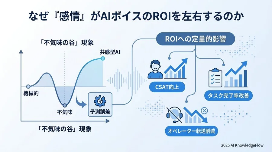 なぜ「感情」がAIボイスのROIを左右するのか - Section Image
