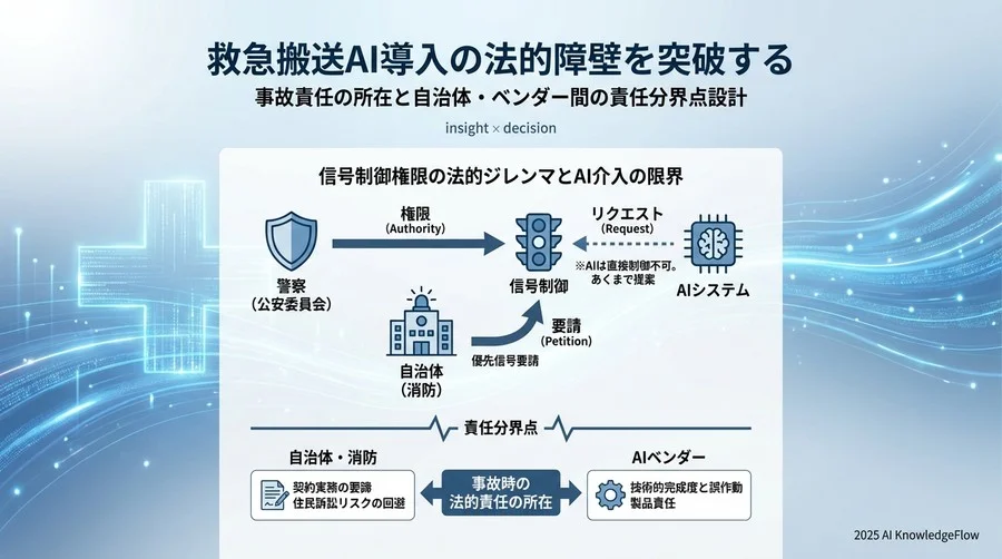 信号制御権限の法的ジレンマとAI介入の限界 - Section Image