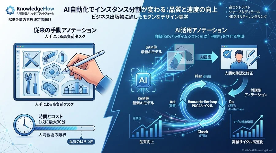 3. 自動化のパラダイムシフト：AIに「下書き」をさせる意味 - Section Image