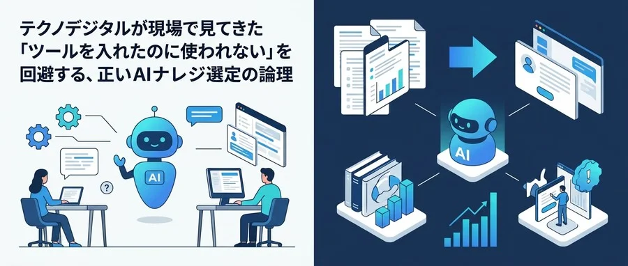 社内ナレッジAI導入で失敗しないための選定基準と運用リスク回避ガイド