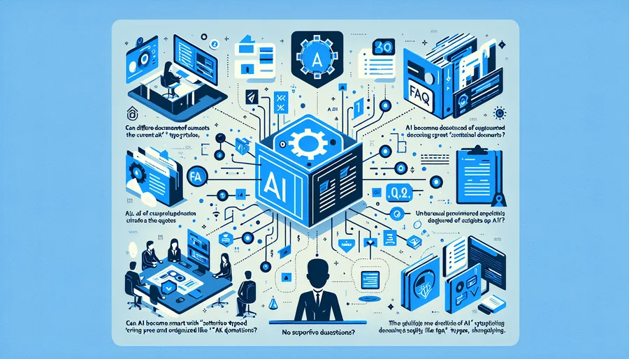 準備の疑問：今の「バラバラな資料」でもAIは賢くなるのか？ - Section Image